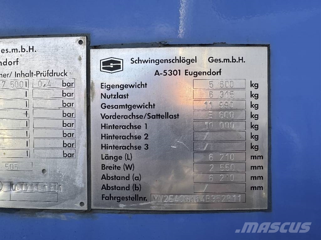 Volvo FL 220 Diesel/Heizöl Schwingschlögel Klima 運油車