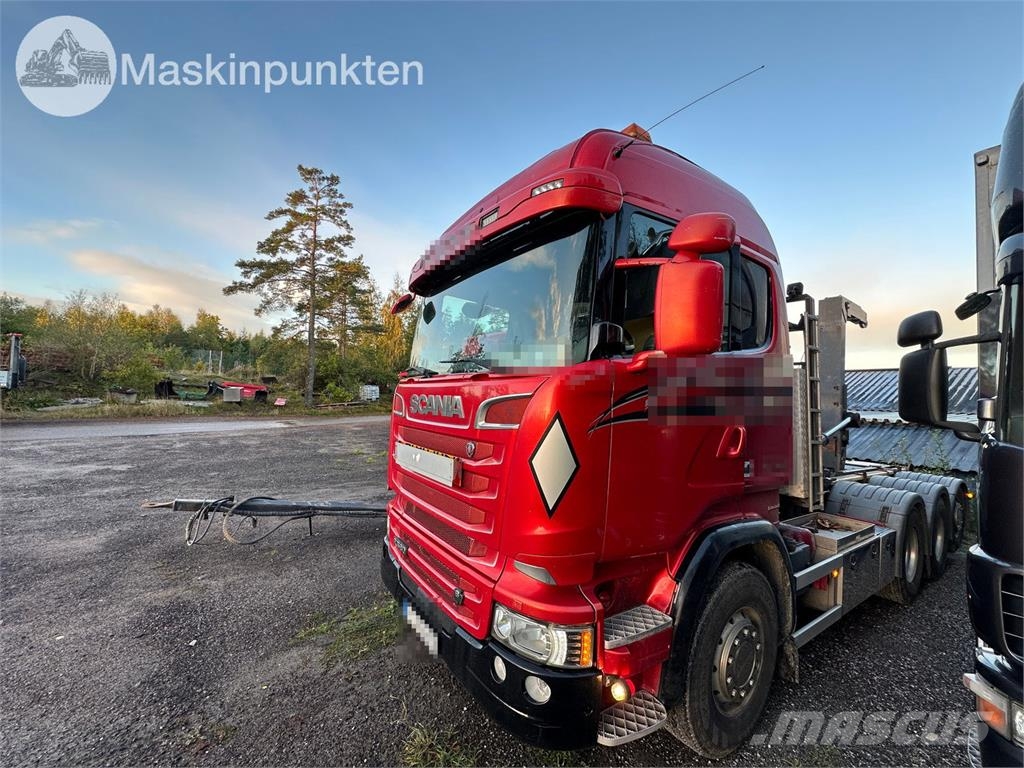 Scania R580LB8X4*4HSA Camion ampliroll