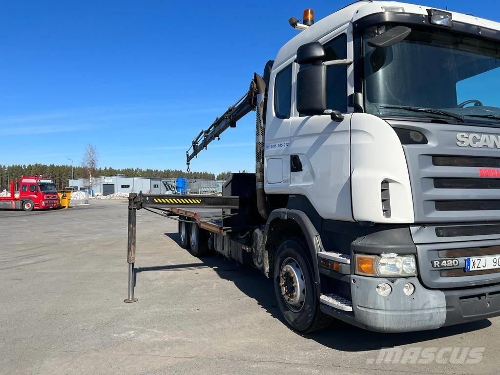 Scania R 420 LB 크레인 트럭
