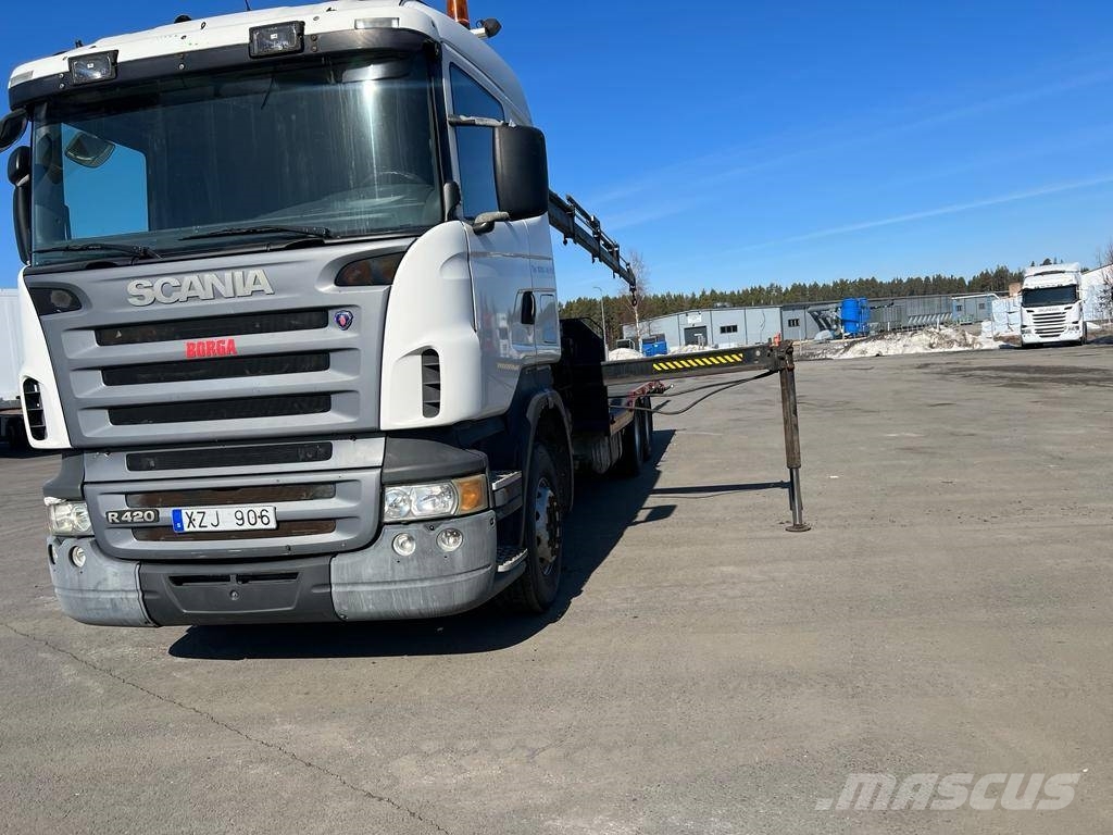 Scania R 420 LB 크레인 트럭