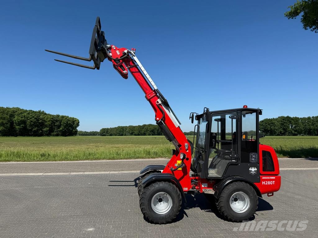 Heracles H280 PRO, Telescoop en Elektrisch Kolesni nakladalci