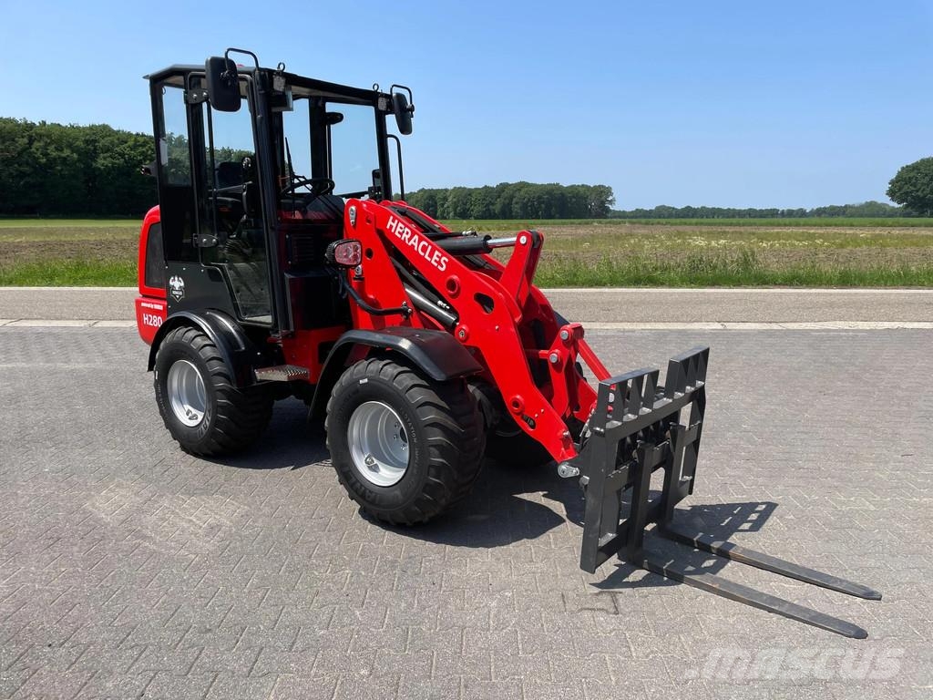 Heracles H280 PRO, Telescoop en Elektrisch Kolesni nakladalci