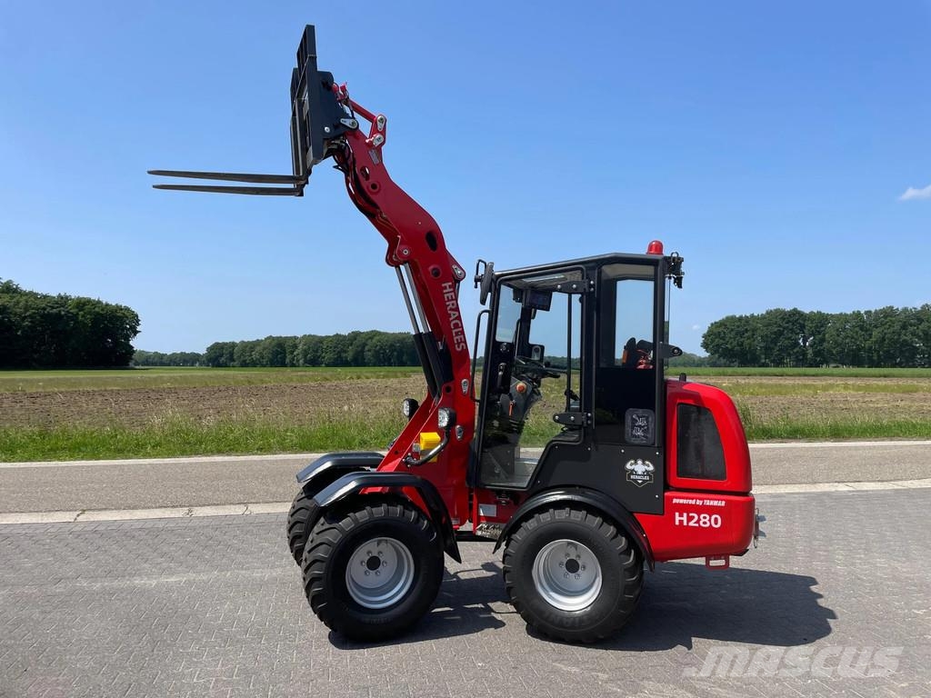 Heracles H280 PRO, Telescoop en Elektrisch Kolesni nakladalci