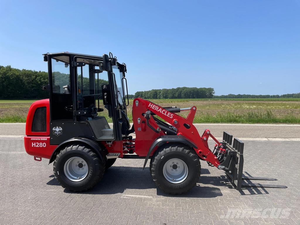 Heracles H280 PRO, Telescoop en Elektrisch Kolesni nakladalci