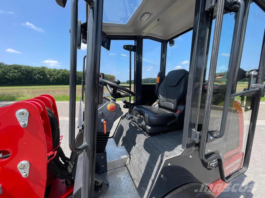 Heracles H280 PRO, Telescoop en Elektrisch Kolesni nakladalci
