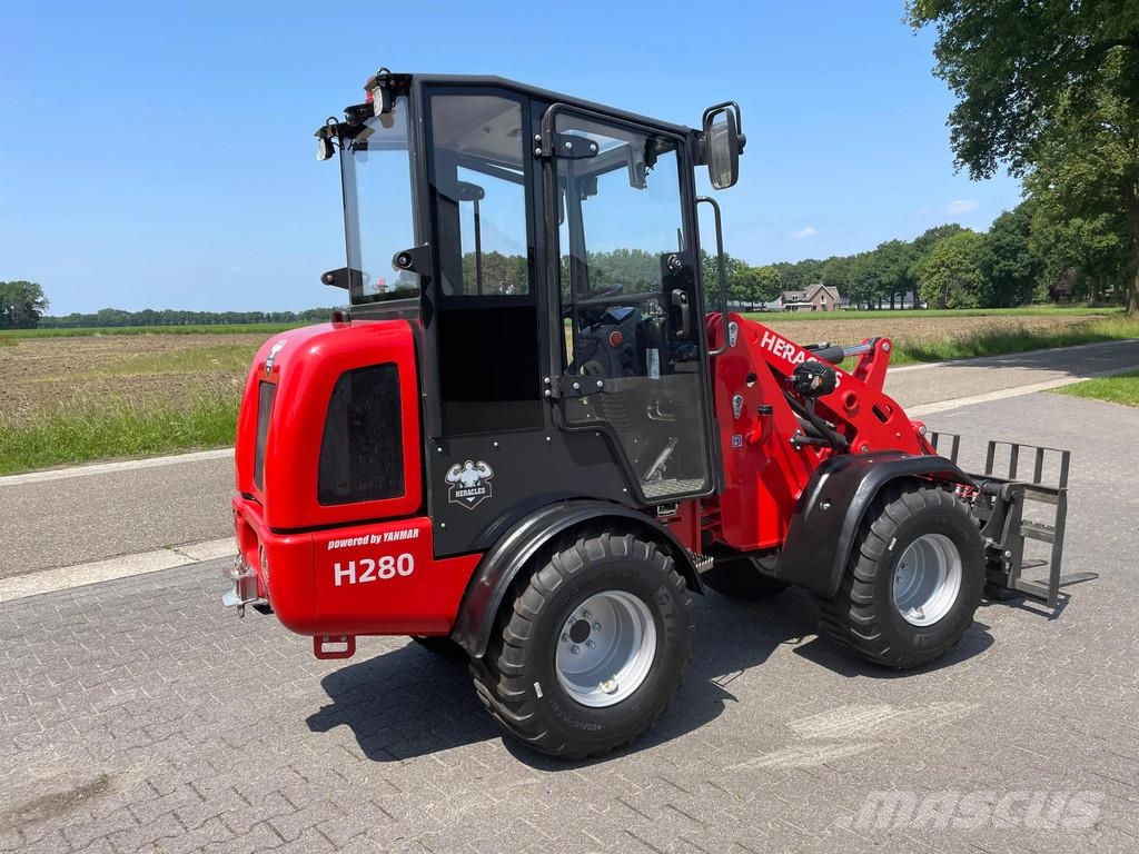 Heracles H280 PRO, Telescoop en Elektrisch Kolesni nakladalci