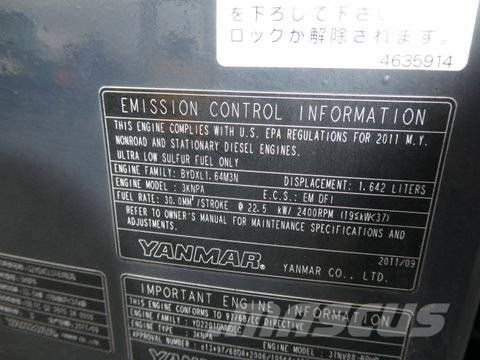 Hitachi ZX 30 U-3, 2011, PACIFIC, Washington, United States - Used