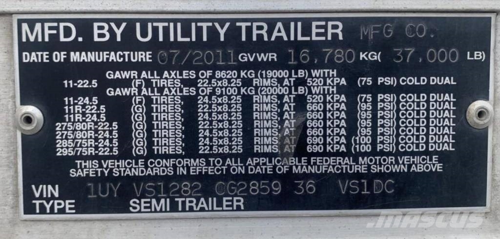 Utility PUP TRAILER Причепи-фургони