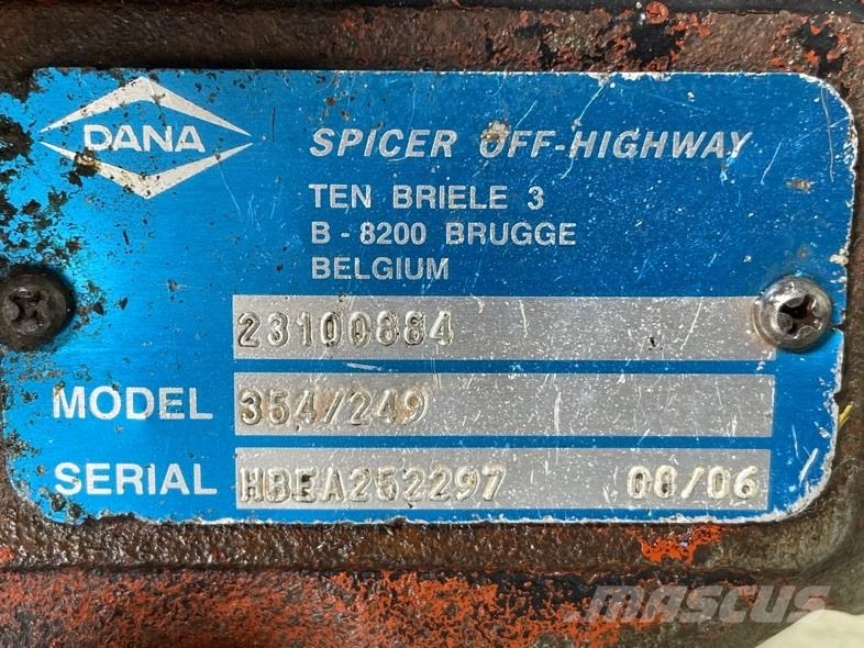 Ahlmann AZ150-23100884-Dana Spicer 354/249-Transmission Transmisija