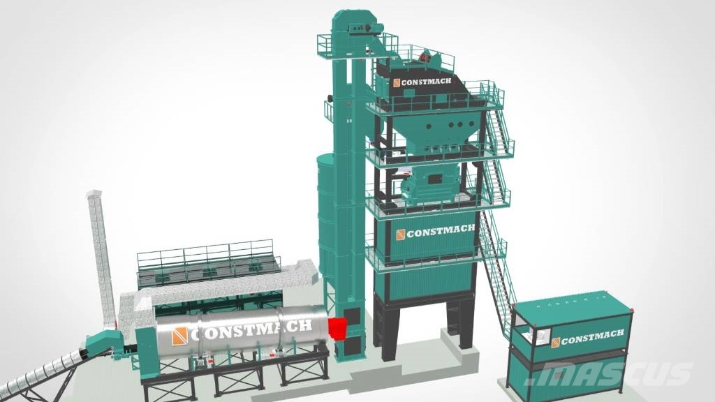 Constmach Stationary Asphalt Mixing Plant 100tph Asfaltne baze