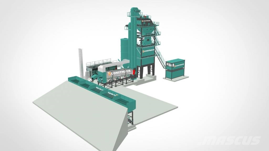 Constmach Stationary Asphalt Mixing Plant 100tph Asfaltne baze