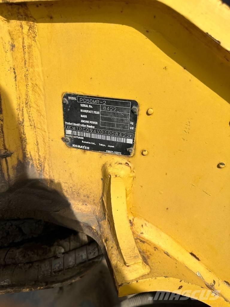 Komatsu PC 50 MR Mini rýpadlá < 7t