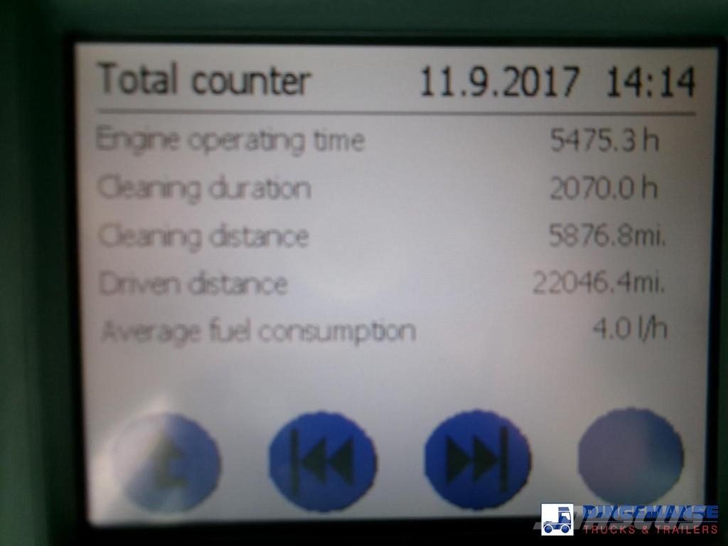 Boschung S2 street sweeper كناسات