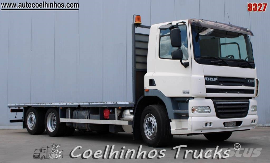 DAF CF85.360 شاحنات مسطحة/مفصلية الجوانب