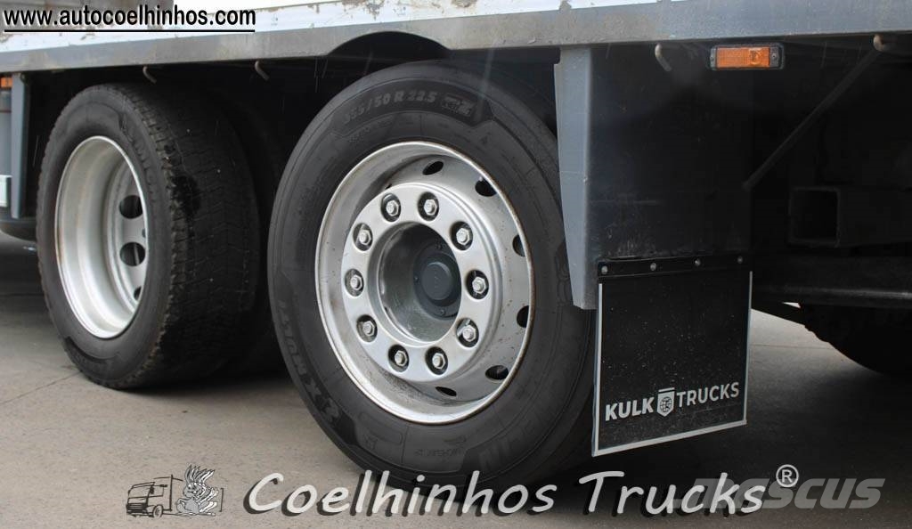 DAF CF85.360 شاحنات مسطحة/مفصلية الجوانب