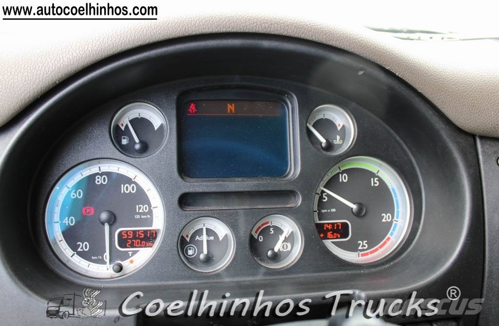 DAF CF85.360 شاحنات مسطحة/مفصلية الجوانب