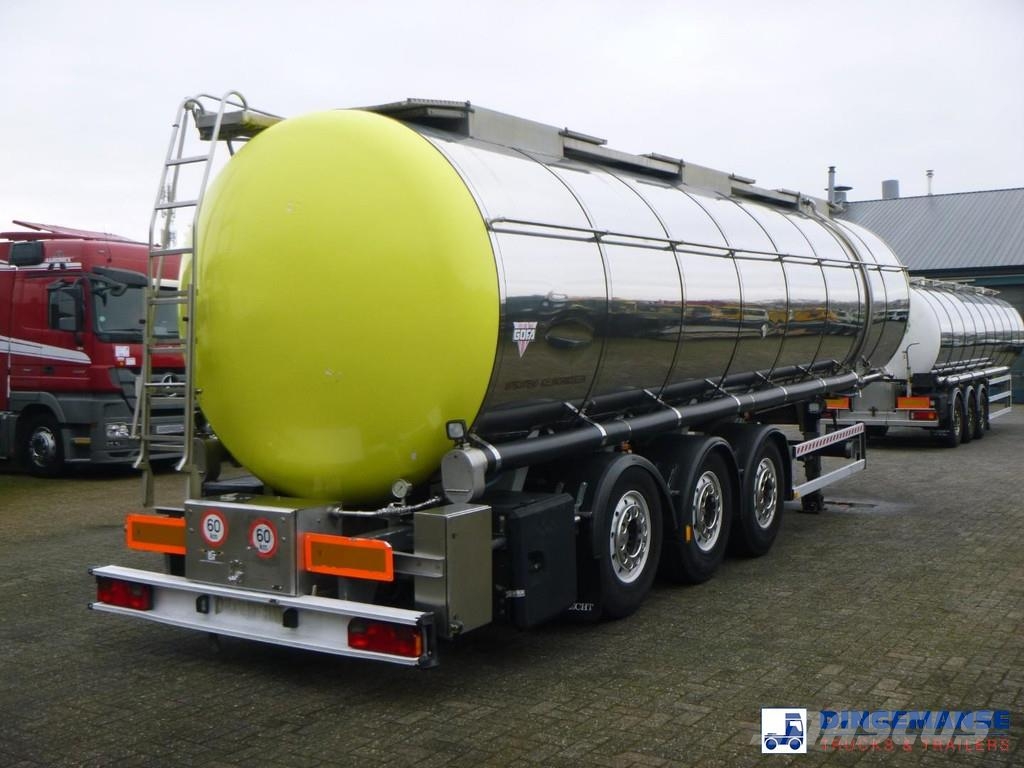 Gofa Food tank inox 36 m3 / 1 comp セミトレーラータンカー