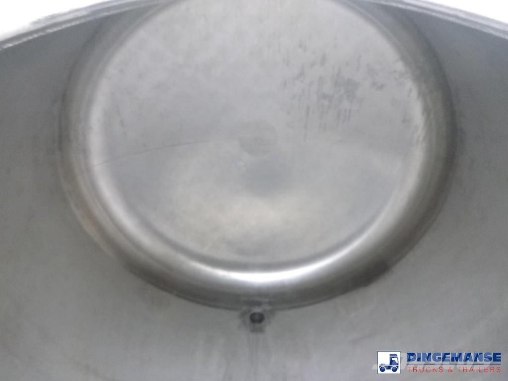 Gofa Food tank inox 36 m3 / 1 comp セミトレーラータンカー