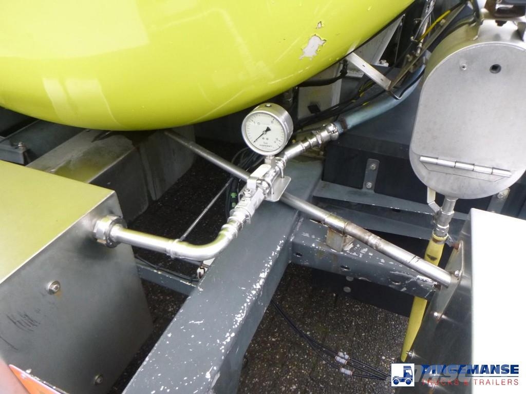 Gofa Food tank inox 36 m3 / 1 comp セミトレーラータンカー