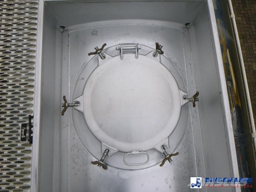 Gofa Food tank inox 36 m3 / 1 comp セミトレーラータンカー