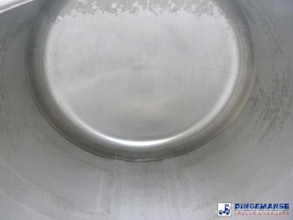 Gofa Food tank inox 36 m3 / 1 comp セミトレーラータンカー