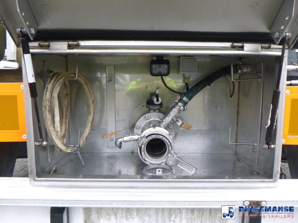 Gofa Food tank inox 36 m3 / 1 comp セミトレーラータンカー