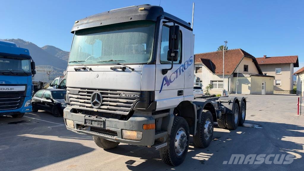 Mercedes-Benz ACTROS 4140 8X8 chassis - big axle - spring Chassis