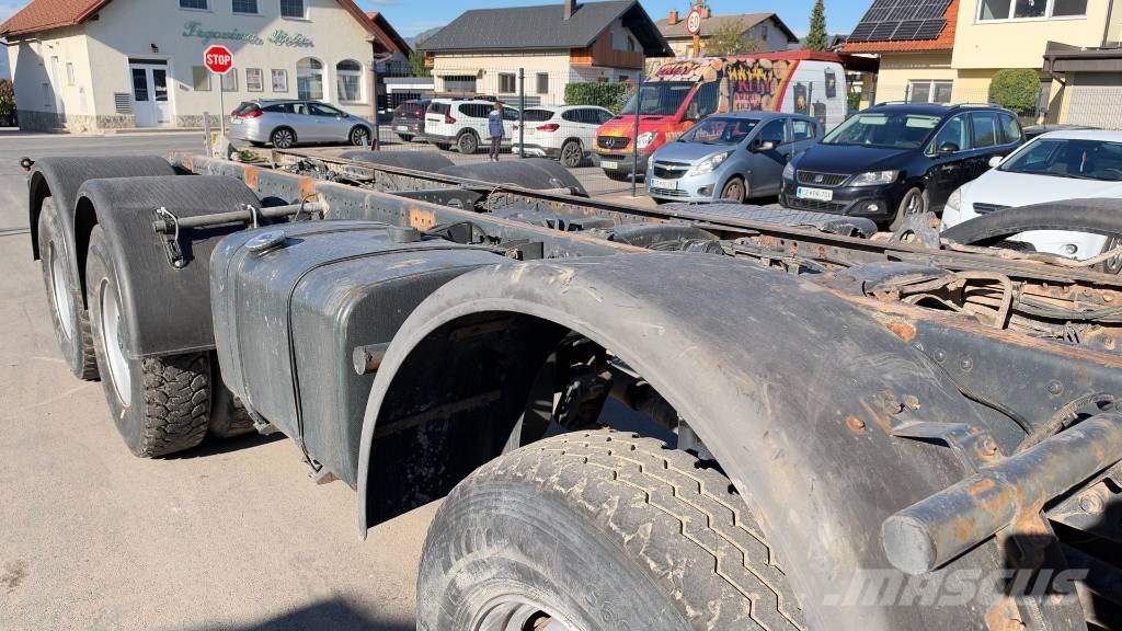 Mercedes-Benz ACTROS 4140 8X8 chassis - big axle - spring Chassis