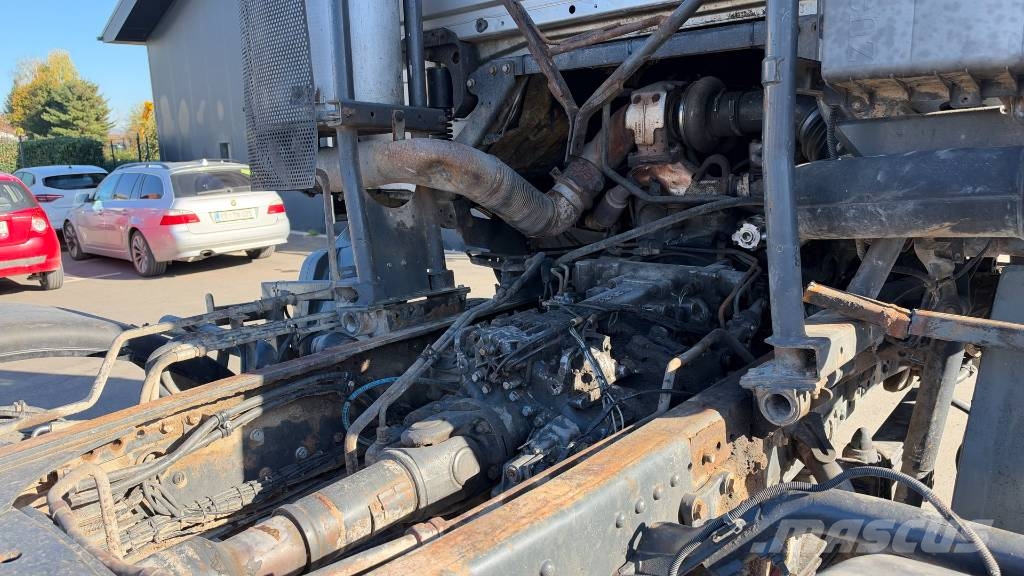 Mercedes-Benz ACTROS 4140 8X8 chassis - big axle - spring Chassis