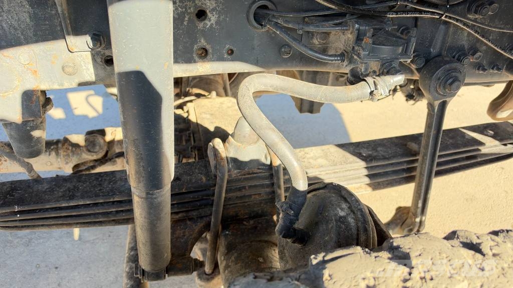 Mercedes-Benz ACTROS 4140 8X8 chassis - big axle - spring Chassis