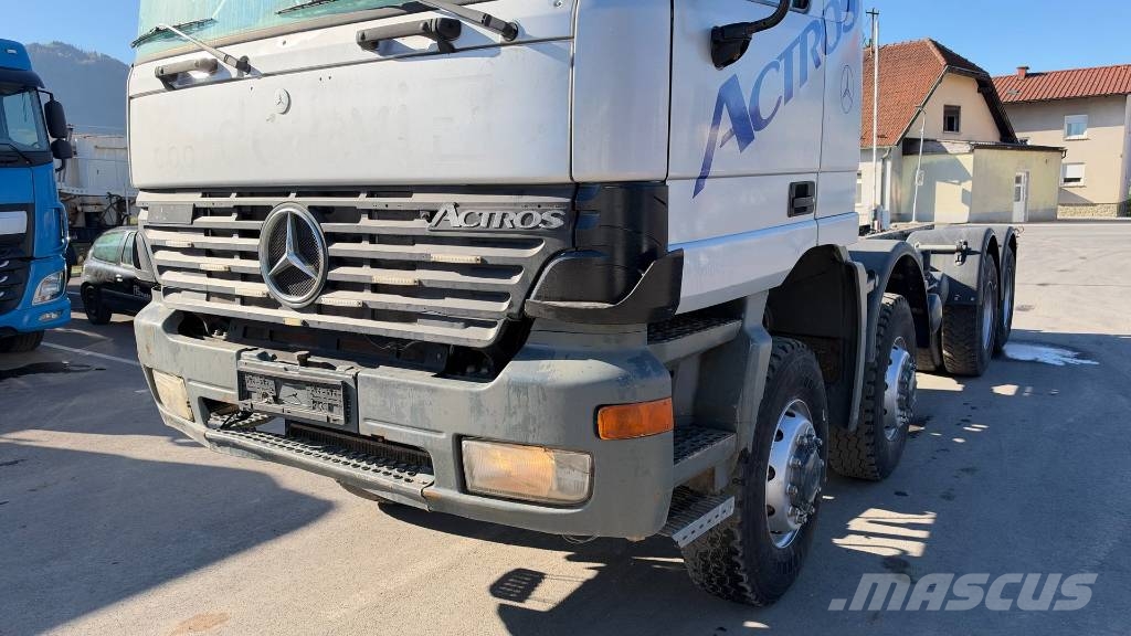 Mercedes-Benz ACTROS 4140 8X8 chassis - big axle - spring Chassis