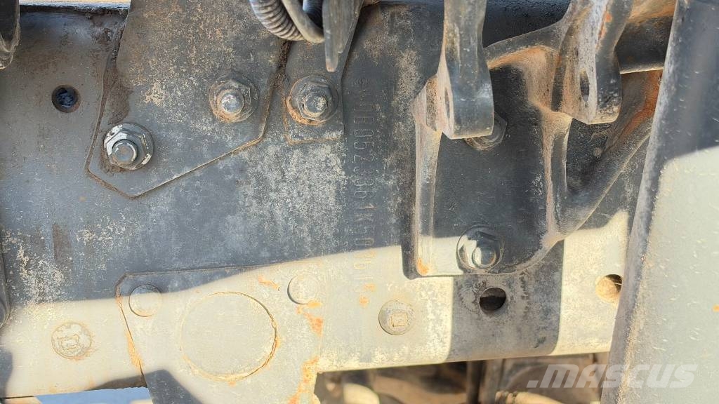 Mercedes-Benz ACTROS 4140 8X8 chassis - big axle - spring Chassis