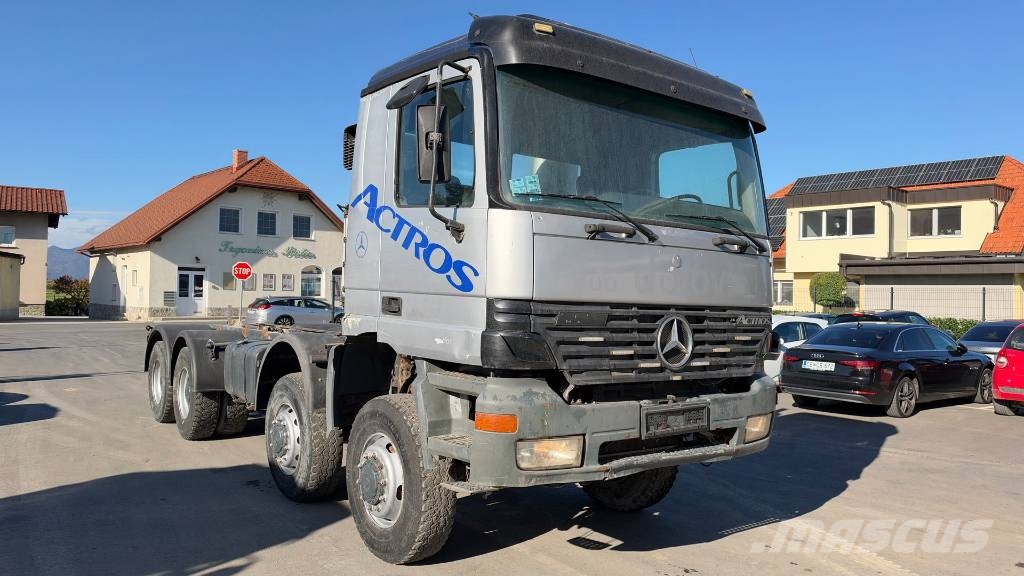 Mercedes-Benz ACTROS 4140 8X8 chassis - big axle - spring Chassis