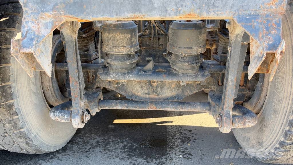 Mercedes-Benz ACTROS 4140 8X8 chassis - big axle - spring Chassis