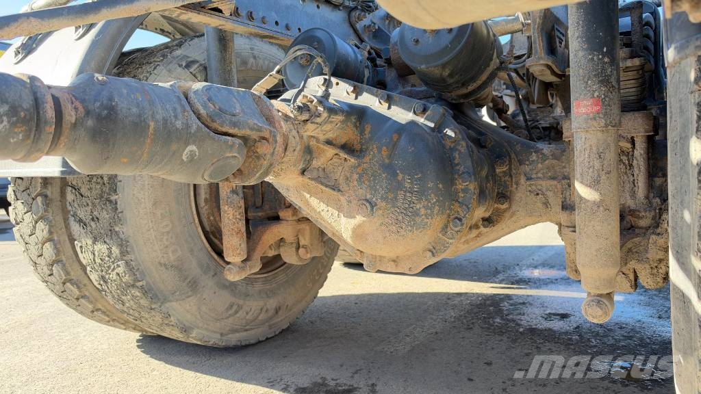 Mercedes-Benz ACTROS 4140 8X8 chassis - big axle - spring Chassis