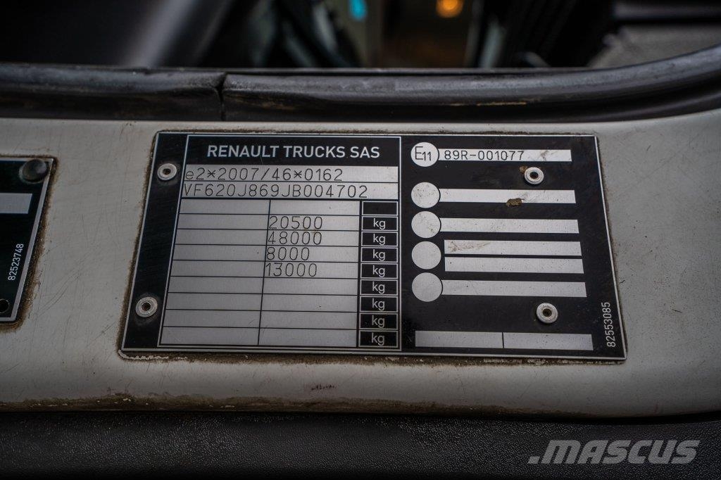 Renault D19 WIDE 320 DXI + DHOLLANDIA 2T. Camiones desmontables