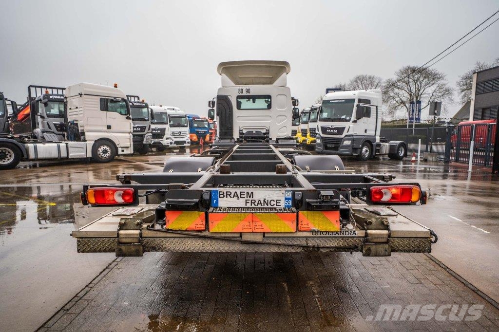 Renault D19 WIDE 320 DXI + DHOLLANDIA 2T. Camiones desmontables