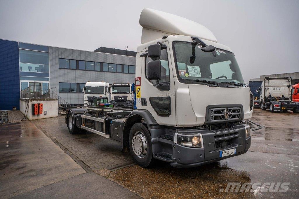 Renault D19 WIDE 320 DXI + DHOLLANDIA 2T. Camiones desmontables
