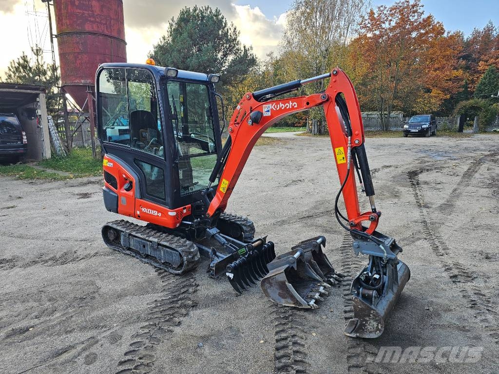 Kubota KX019-4, kx19 / like kx016, 301.6, 8018, 19C Minikaivukoneet < 7t