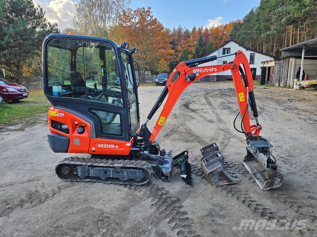 Kubota KX019-4, kx19 / like kx016, 301.6, 8018, 19C Minikaivukoneet < 7t
