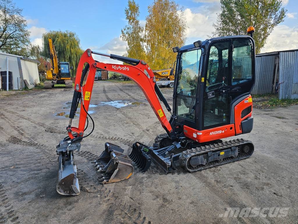 Kubota KX019-4, kx19 / like kx016, 301.6, 8018, 19C Minikaivukoneet < 7t