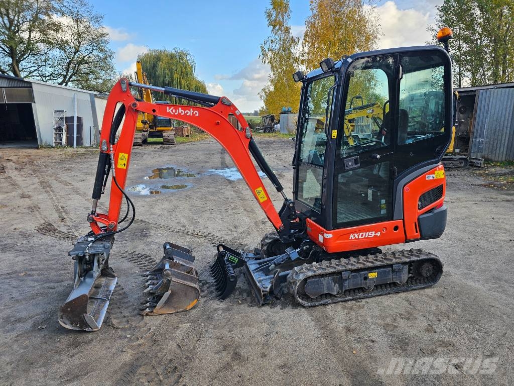 Kubota KX019-4, kx19 / like kx016, 301.6, 8018, 19C Minikaivukoneet < 7t
