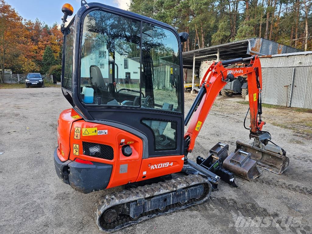 Kubota KX019-4, kx19 / like kx016, 301.6, 8018, 19C Minikaivukoneet < 7t