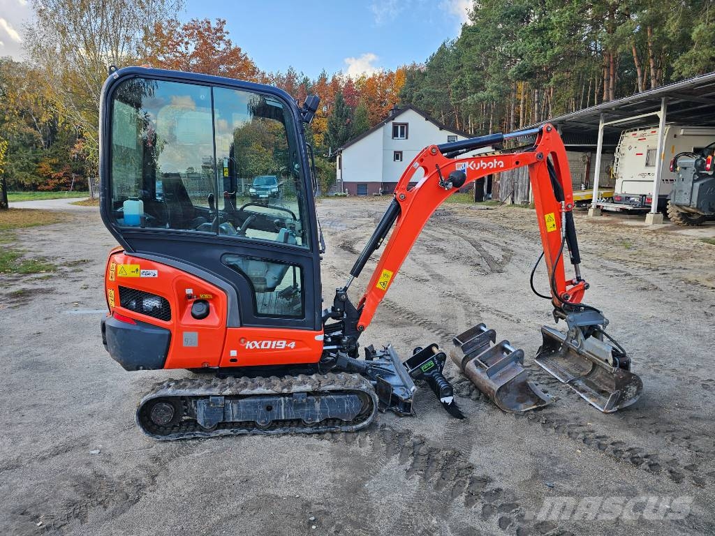 Kubota KX019-4, kx19 / like kx016, 301.6, 8018, 19C Minikaivukoneet < 7t