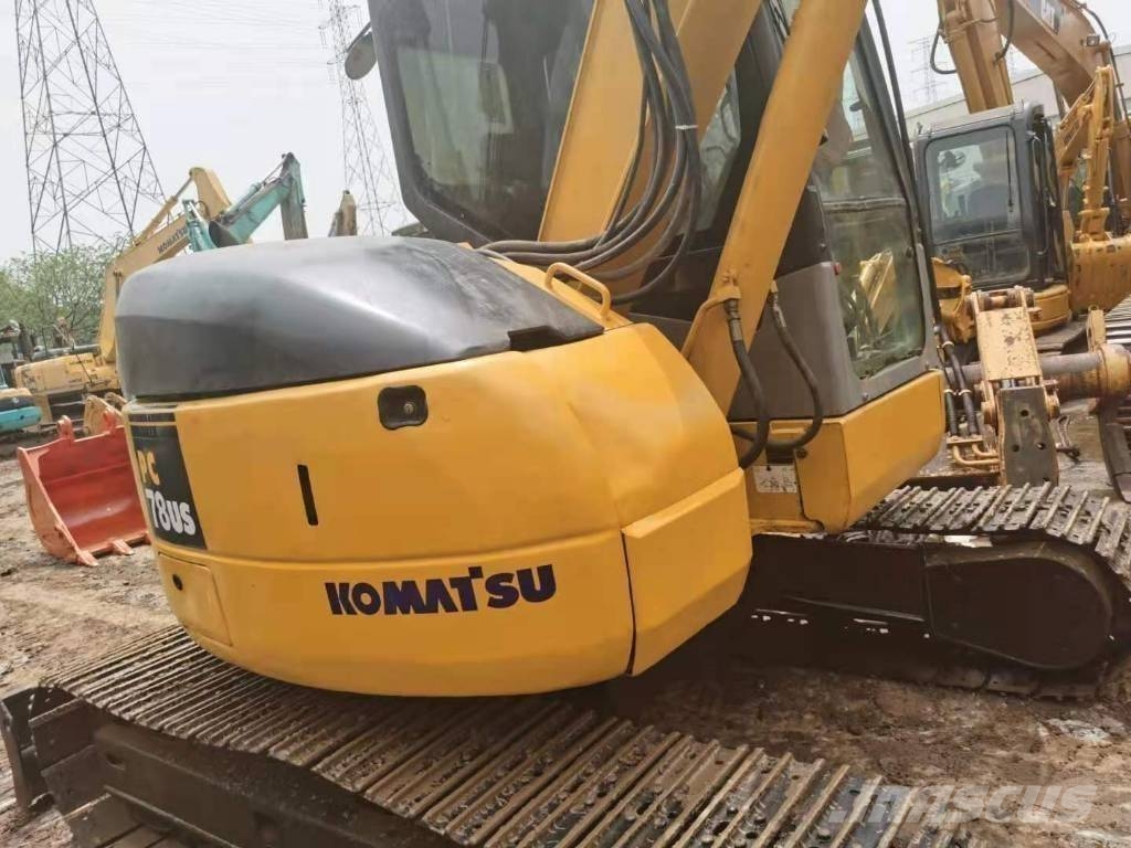 Komatsu PC 78 US-6NO 중형굴삭기 7톤-28톤