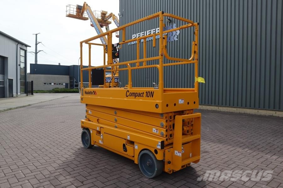 Haulotte Compact 10N Valid Iinspection, *Guarantee! 10m Wor Scissor lifts