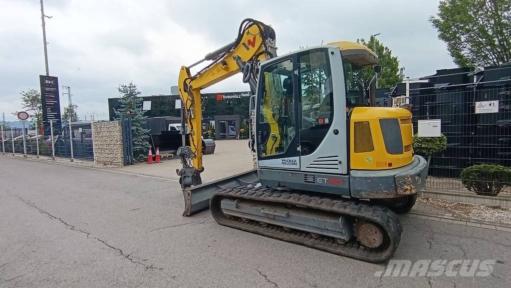 Wacker Neuson ET 90 Minibagger, Powertilt, MS08-Schnellwechsler Midi ekskavatörler 7 - 12 t