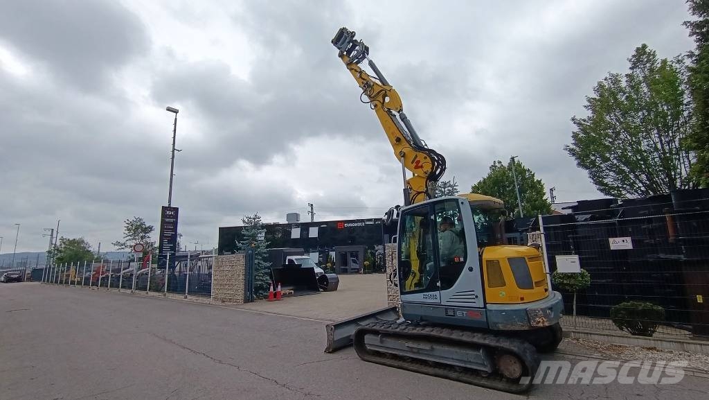 Wacker Neuson ET 90 Minibagger, Powertilt, MS08-Schnellwechsler Midi ekskavatörler 7 - 12 t