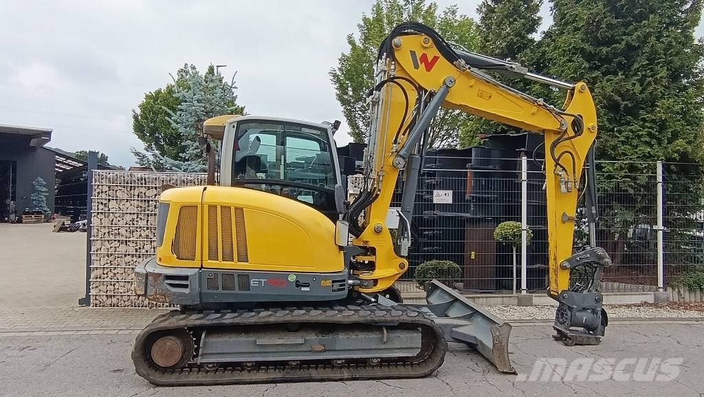 Wacker Neuson ET 90 Minibagger, Powertilt, MS08-Schnellwechsler Midi ekskavatörler 7 - 12 t