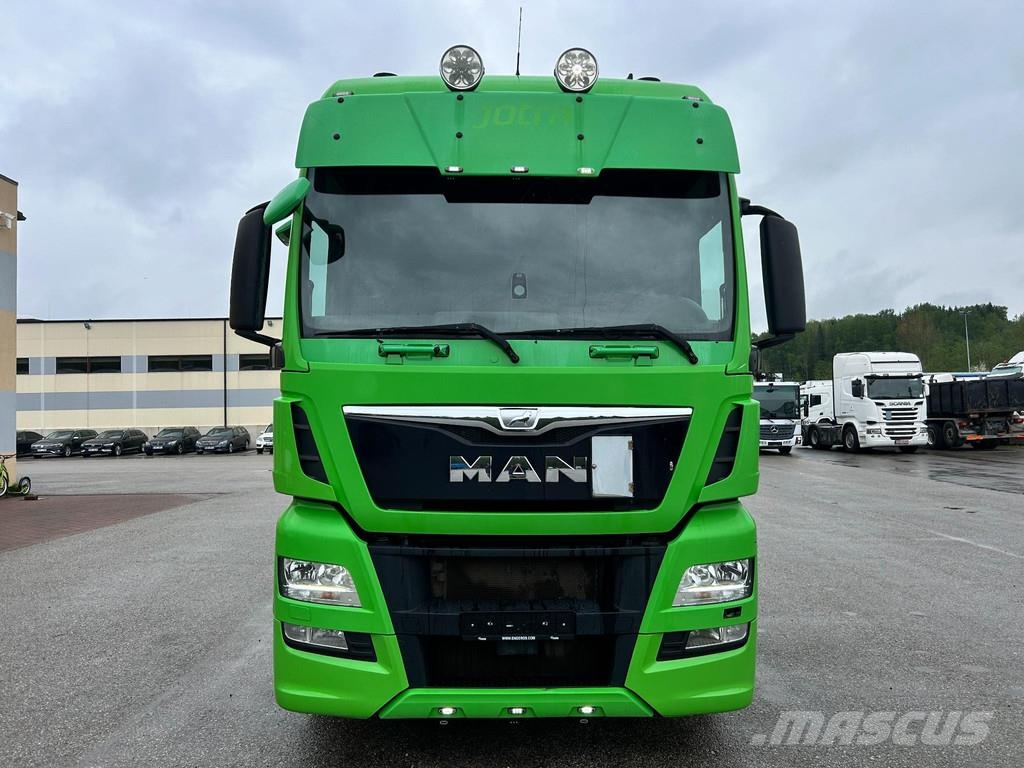 MAN TGX26.480 6x2*4 EURO6 + RETARDER + BDF 20ft Camiones portacontenedores